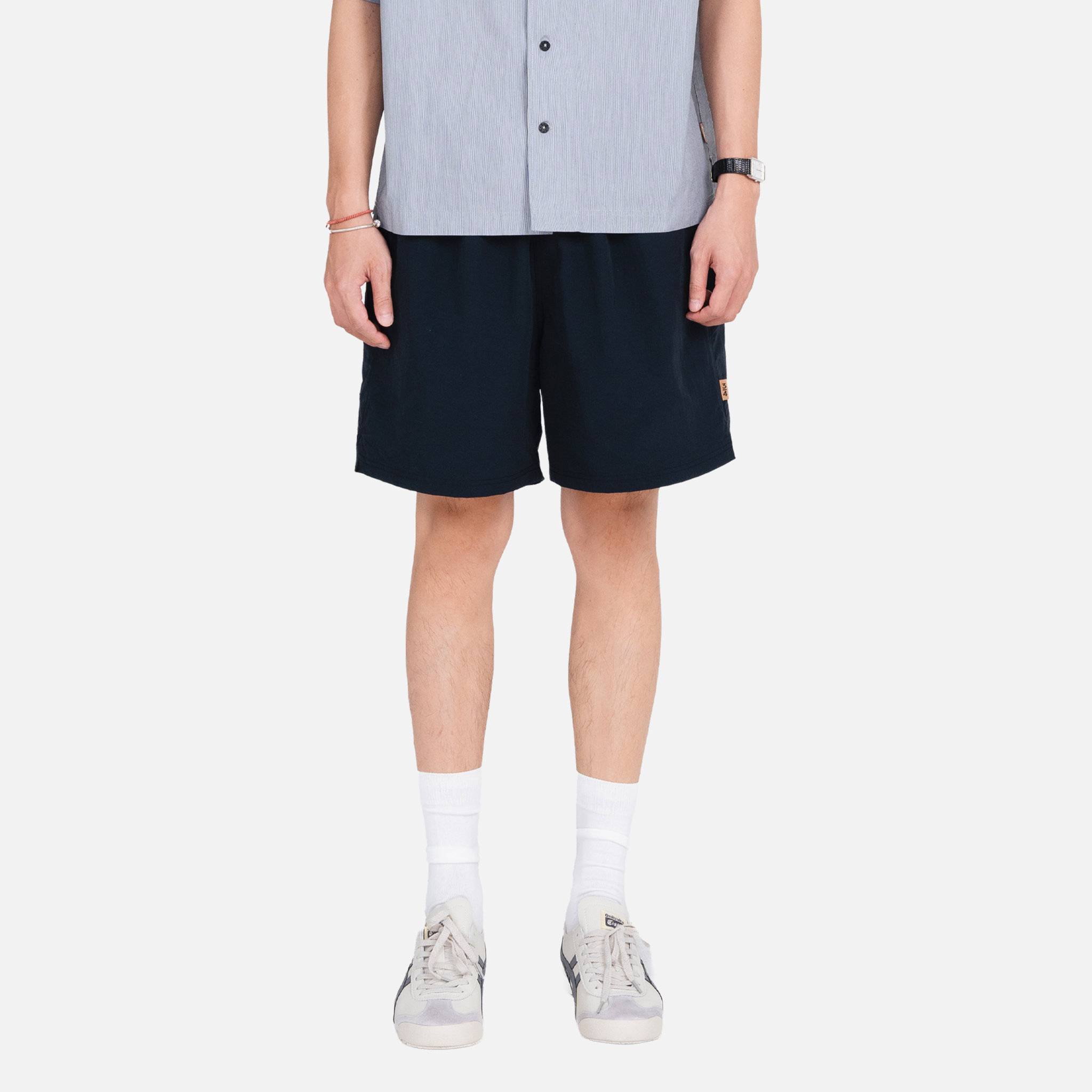 Quần Easy Short Lưng Thun Dây Rút Vải Taslan